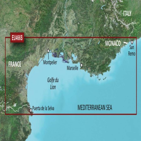 CARTE BLUECHART G3 VISION SMALL VEU466S