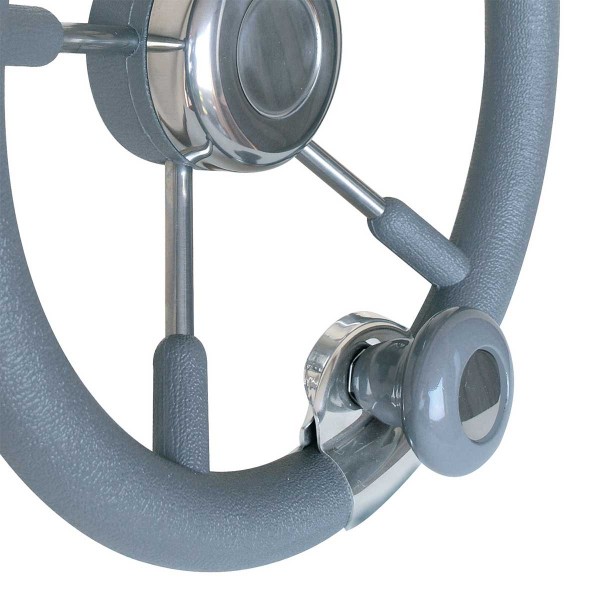 Empuñadura gris para volante - N°2 - comptoirnautique.com