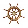 Mahogany boat wheel Ø 370 mm 8 spokes