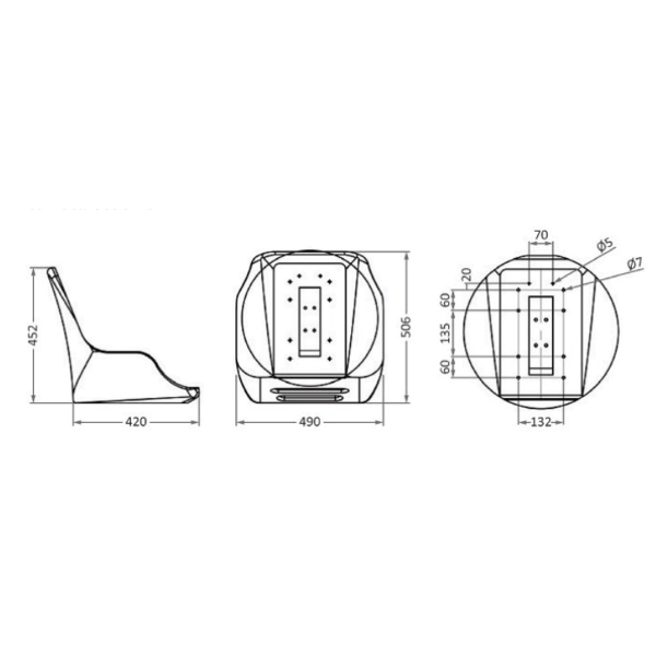 Coque avec coussins démontables - N°2 - comptoirnautique.com
