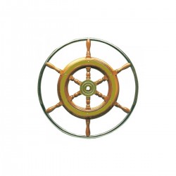 Stainless steel boat wheel...