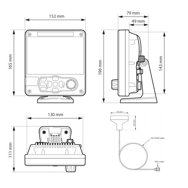 Transponder AIS Classe A CLA2000 - N°9 - comptoirnautique.com