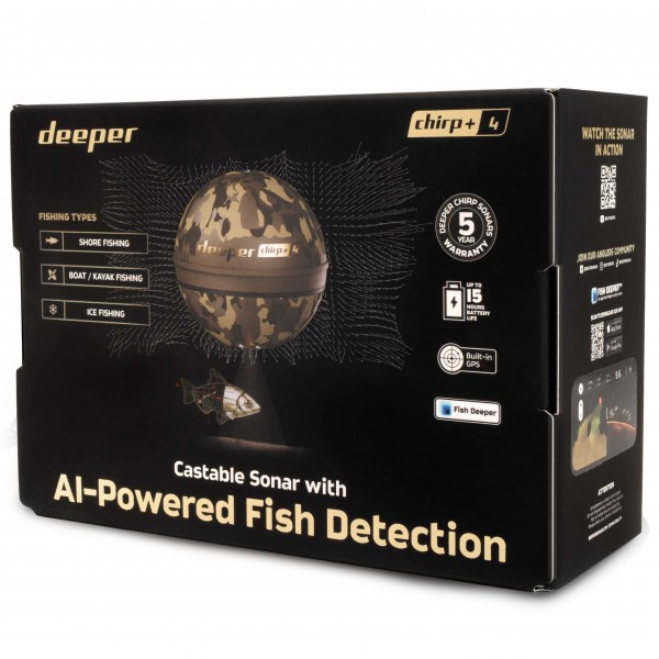 DEEPER CHIRP+4 - GPS et assistance IA - N°5 - comptoirnautique.com