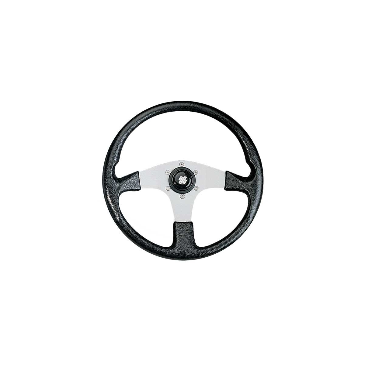 volant corsica noir et argent