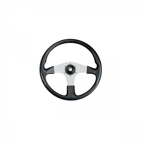 volant corsica noir et argent