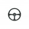 Polyurethane boat steering wheel Ø 350 mm, 3 aluminum spokes