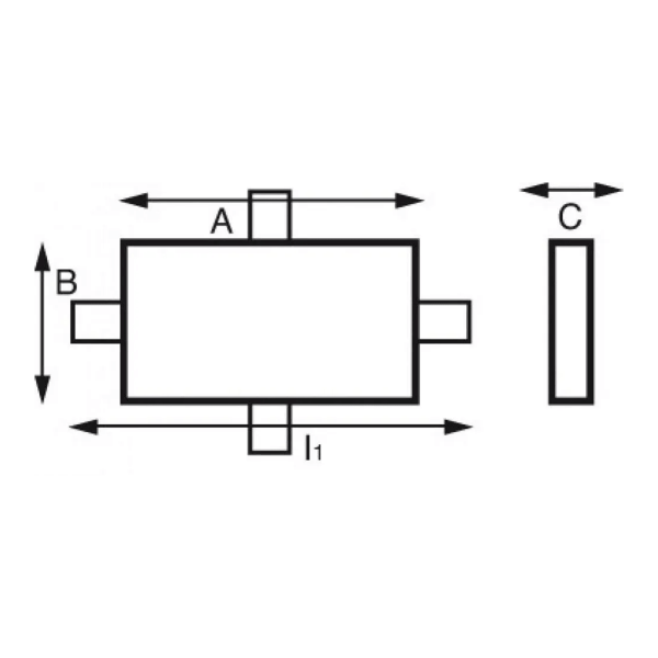 Anode magnésium à souder - 0.32 kg - N°2 - comptoirnautique.com