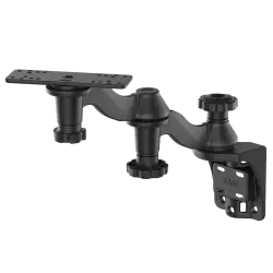 SW-VL900DB - RAM MOUNT : RAM-109V-1U - Support RAM SW-VL900DB déporté à double bras Vertical universel - de 5" à 16"