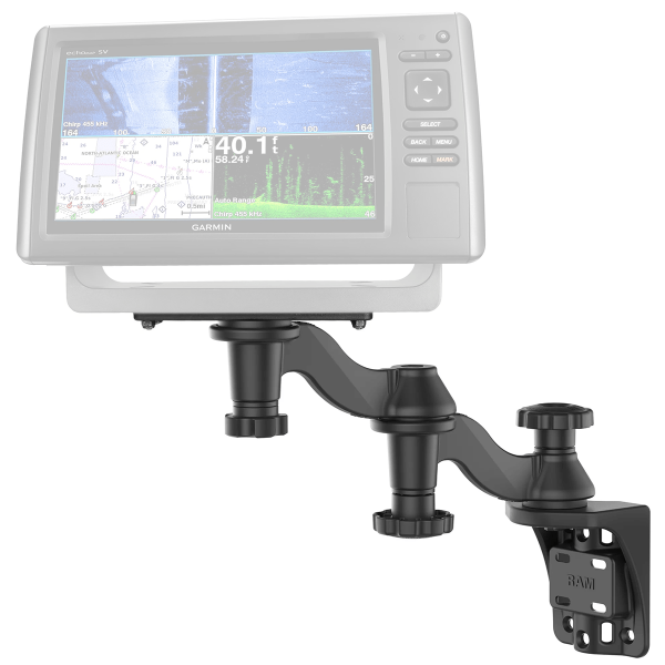 Support RAM SW-VL900DB déporté à double bras Latéral universel - de 5" à 16" - N°2 - comptoirnautique.com