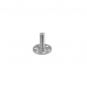 BIGHEAD M1 - Befestigungen mit Gewindestift Rundkopf Ø 23 mm - Verzinkter Stahl (M6x30)