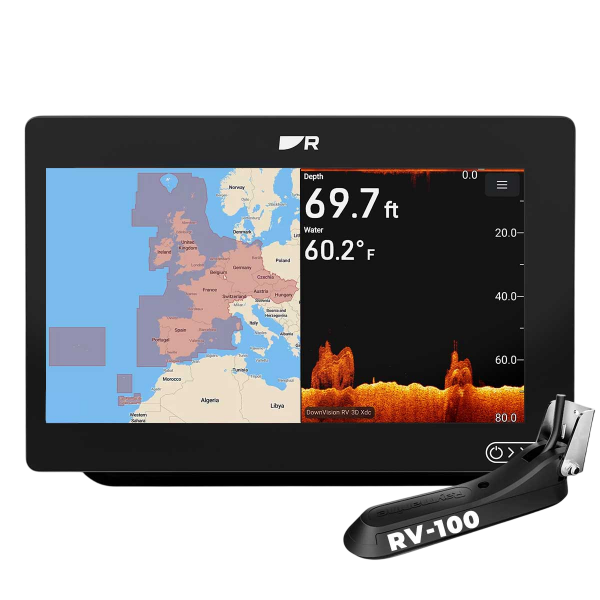 Axiom 2 9" RV 3D lighthouse europe de l'ouest + sonde RV100 - N°19 - comptoirnautique.com