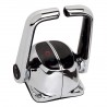 Chrome-plated control box bi-lever bi-function B502CH
