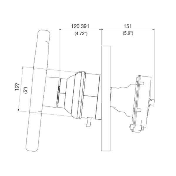 Caixa de direção anti-retorno T103ZT - N°3 - comptoirnautique.com