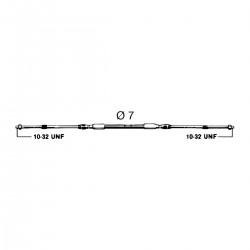 Câble de commande C2 5'