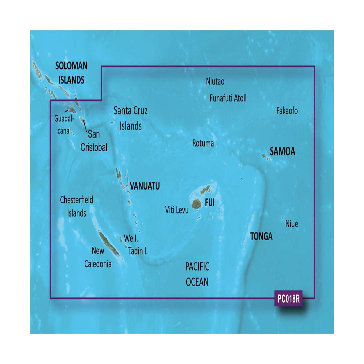 CARTE BLUECHART G3 VISION REGULAR VPC018R