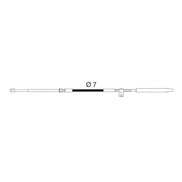 C36 22' cable de control - N°2 - comptoirnautique.com