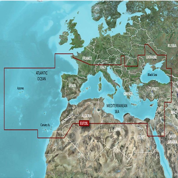 CARTE BLUECHART G3 VISION LARGE VEU723L - N°1 - comptoirnautique.com