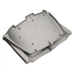 Asiento de polietileno gris...