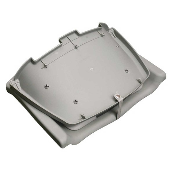 Grauer Polyethylensitz mit umklappbarer Rückenlehne - N°2 - comptoirnautique.com