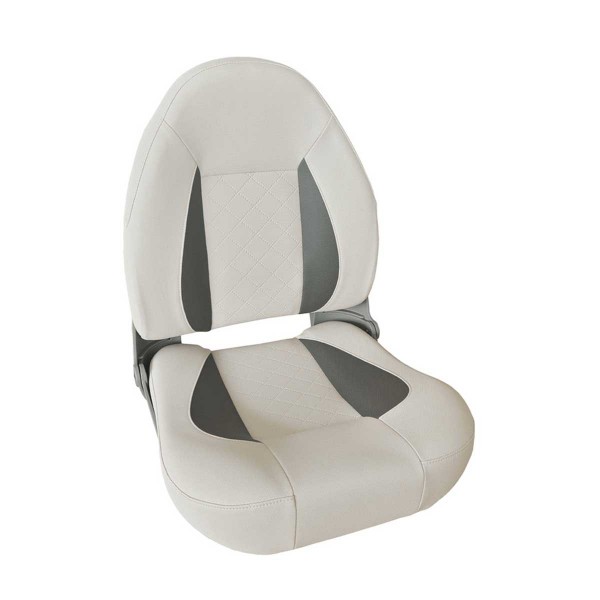 Siège confort avec dossier haut rabattable gris - N°3 - comptoirnautique.com