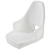 Compact polyethylene shell, white, without cushions - N°1 - comptoirnautique.com