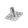 Fixation avec douille taraudée tête carrée 32x32 mm fermé - INOX (M8x10) - SF2/B32-M8X10 - N°1 - comptoirnautique.com