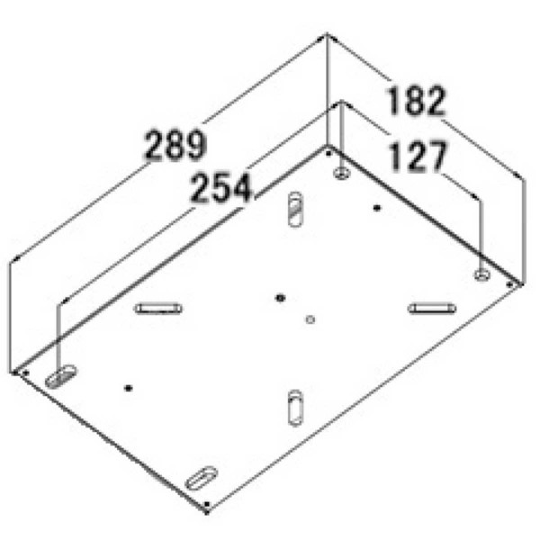 Siège anatomique rembourré Flip up H52R dimensions entraxe - N°4 - comptoirnautique.com