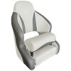 Asiento anatómico acolchado abatible H52 gris - N°1 - comptoirnautique.com