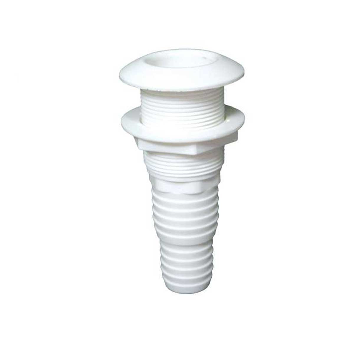 Passe-coque cannelé avec collerette Ø61 mm