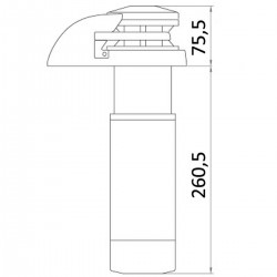 Molinete vertical Smart V...