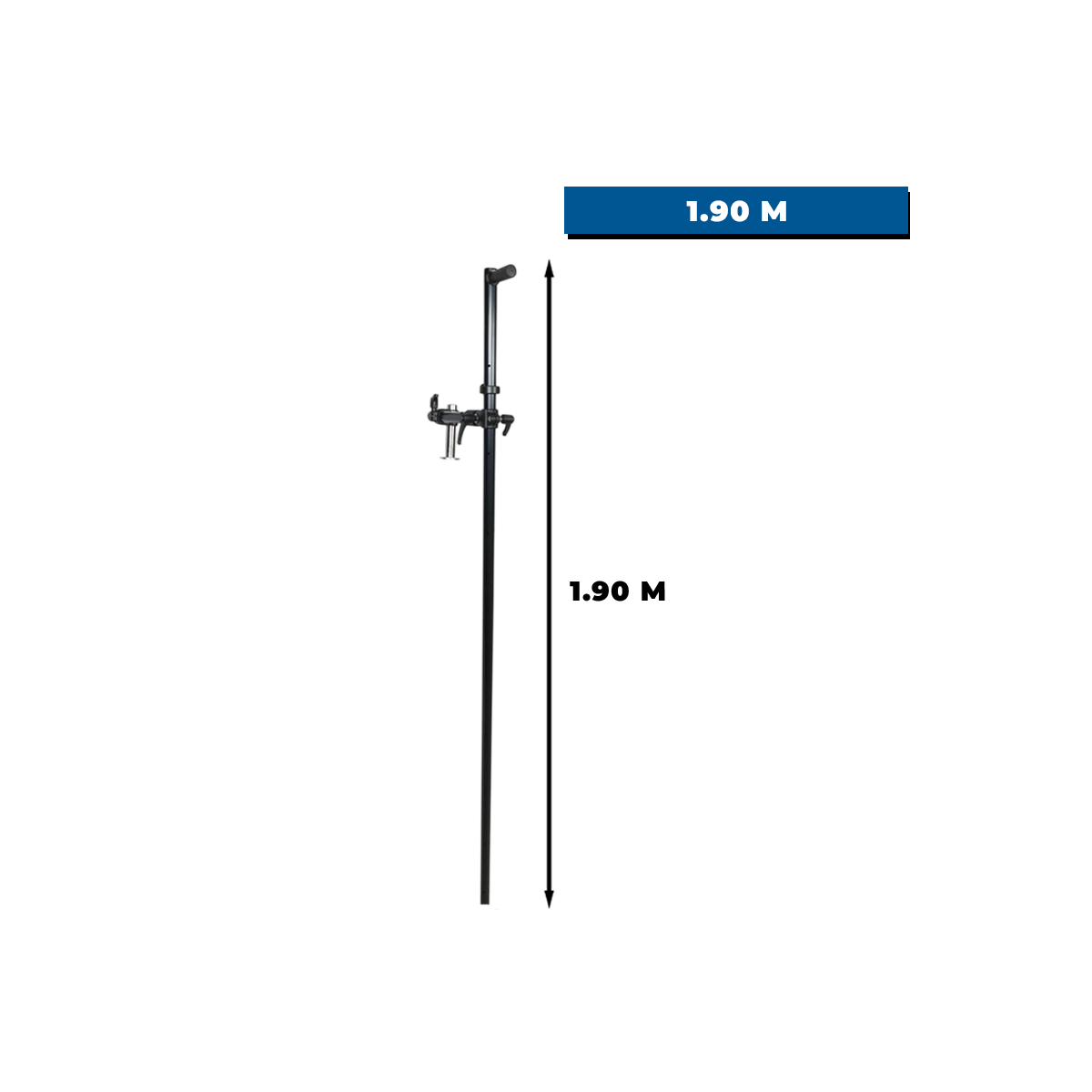 Perche pour sonde 360° LIVE amovible 1 m 90 non pliable