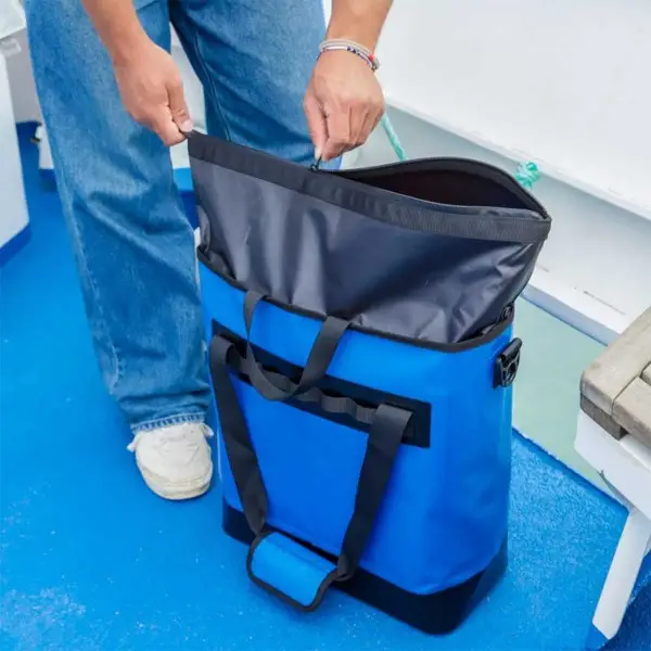Sac fourre-tout étanche DRY TOTE - 30/40 litres Bleu - N°9 - comptoirnautique.com