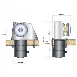Horizontale Ankerwinde Obi 500