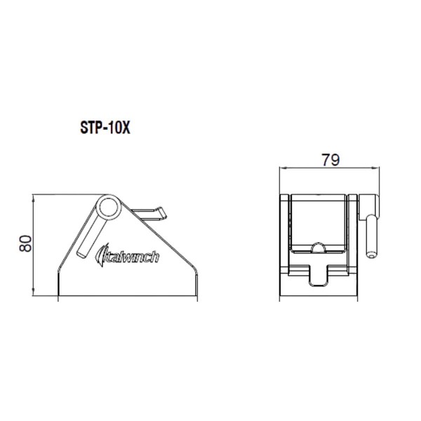 Cadeado de corrente STP-10X - N°2 - comptoirnautique.com