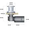 Cabestan Heron 24 V dimensions - N°2 - comptoirnautique.com