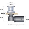 Heron capstan 2000W 24 V - N°2 - comptoirnautique.com
