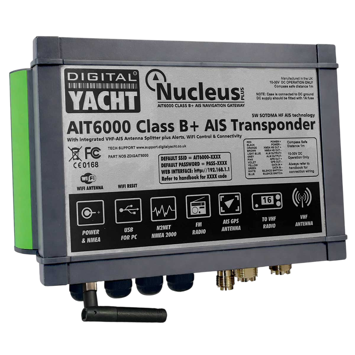 Transpondeur AIS AIT6000 avec splitter