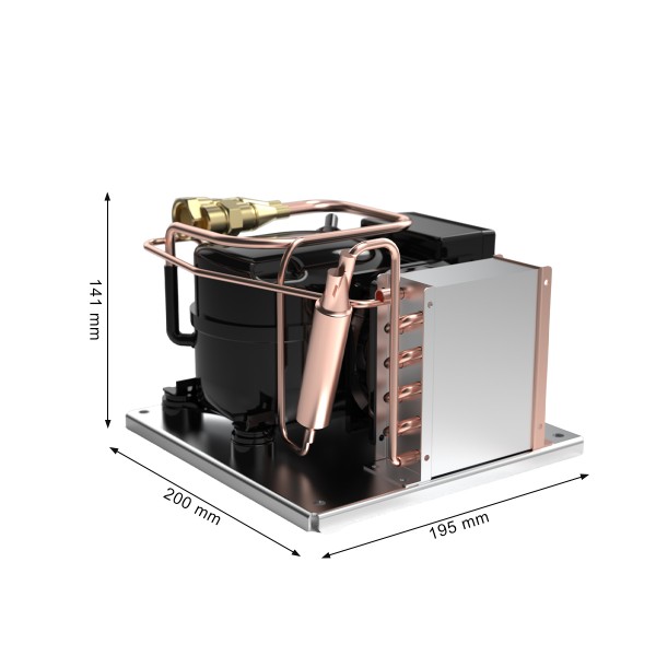 CU-54 Kompressor für Kühlsystem - N°4 - comptoirnautique.com