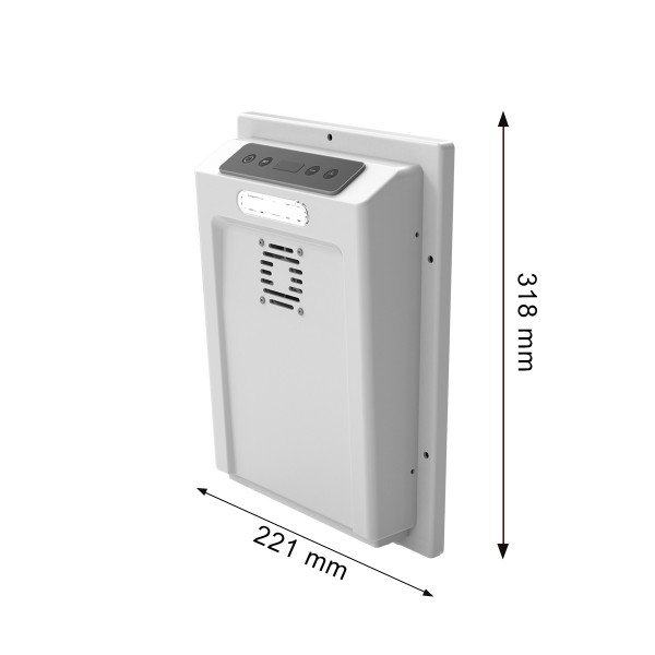 Évaporateur ventilé VX200F pour groupe froid dimensions - N°3 - comptoirnautique.com