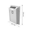Évaporateur ventilé VX200F pour groupe froid dimensions - N°3 - comptoirnautique.com