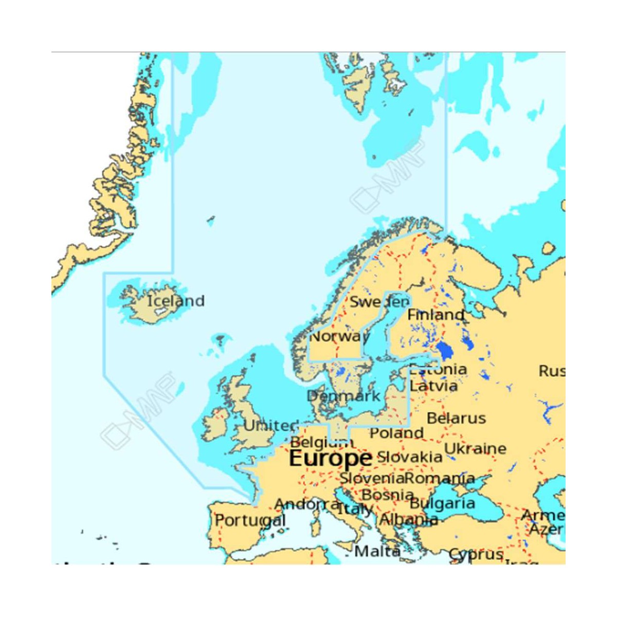 C-Map - MAX+ N+ Continental Y050 C-Map - MAX+ N+ Continental Y050