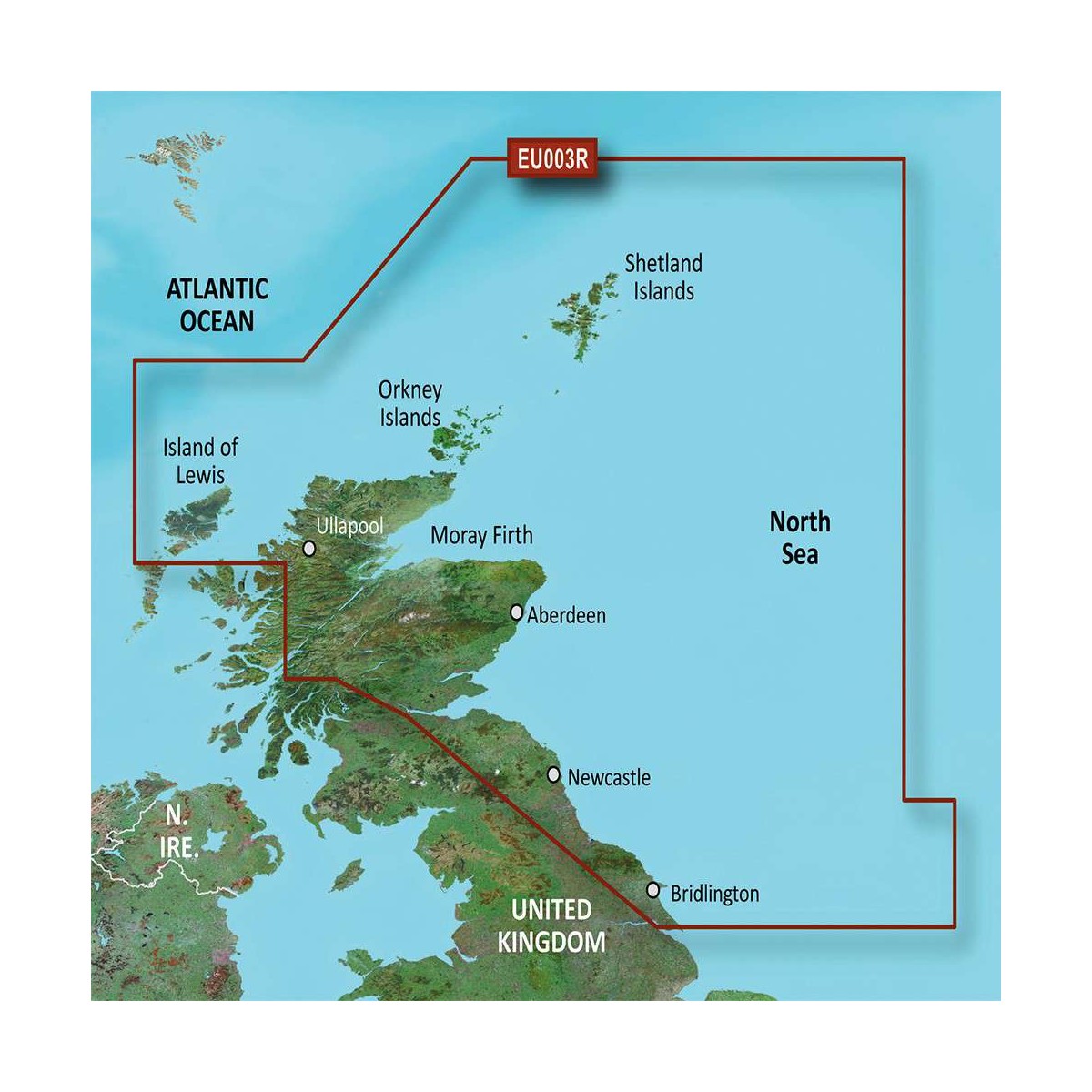 CARTE BLUECHART G3 VISION REGULAR VEU003R