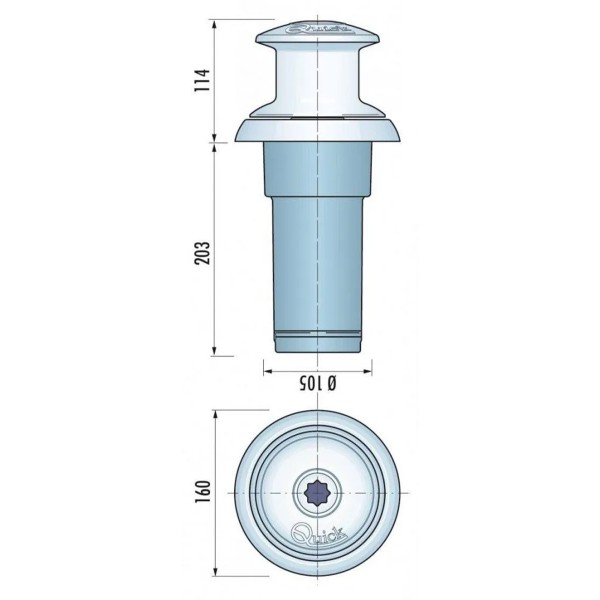 Totem a vento 500W 12V - N°4 - comptoirnautique.com