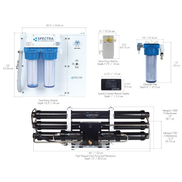 Entsalzungsanlage Newport 700C - N°2 - comptoirnautique.com