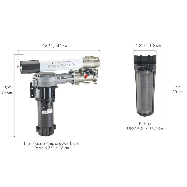 Power Survivor 40E watermaker - N°2 - comptoirnautique.com
