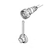 Presa pilota pozzetto maschio a 6 pin - N°2 - comptoirnautique.com