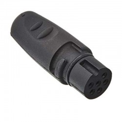 Bouchon noir pour connecteur blanc