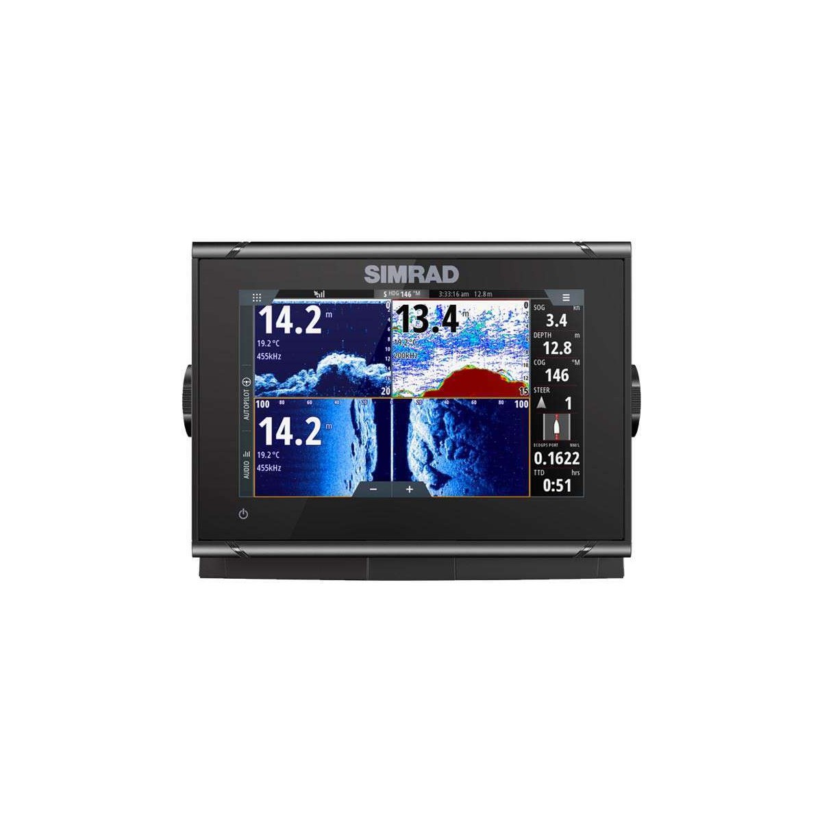 Simrad Gtp Kartenplotter - Echolot SIMRAD GO7 XSR