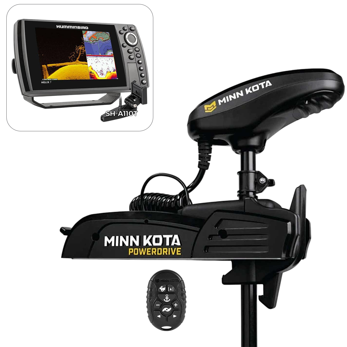 Pack réseau débutant Powerdrive 45 Lbs + Helix 7 G4N CHIRP Mega DI