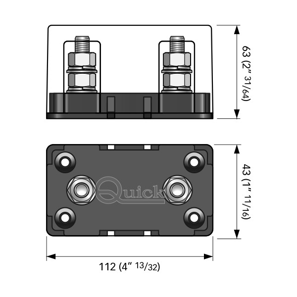 Sicherungshalter TFH3 300A - N°2 - comptoirnautique.com